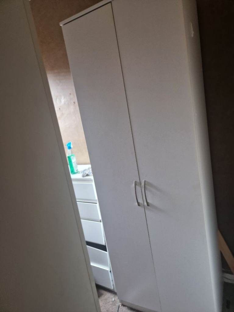 White Double Wardrobe