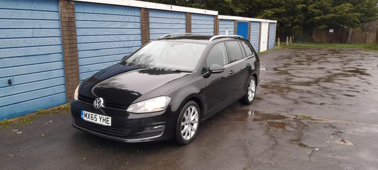 VW Golf GT TDI estate 2.0l manual 2015 in black. 146K miles. MOT Nov'26. FSH £20TAX