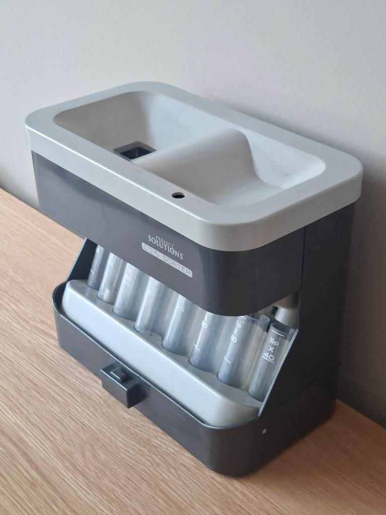 Motorised Perfect Solutions UK coin sorter