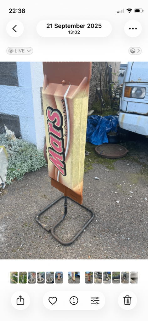 Mars Bar icecream snack advert