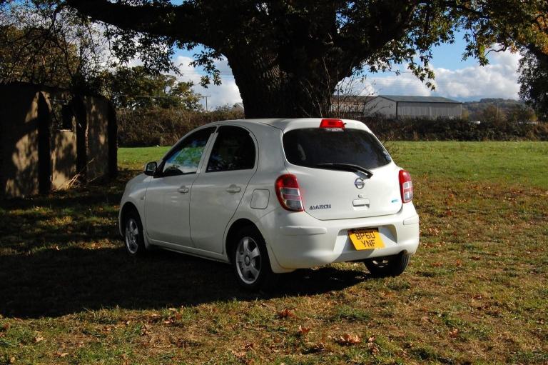 NISSAN MICRA MARCH White Auto Petrol 2010
