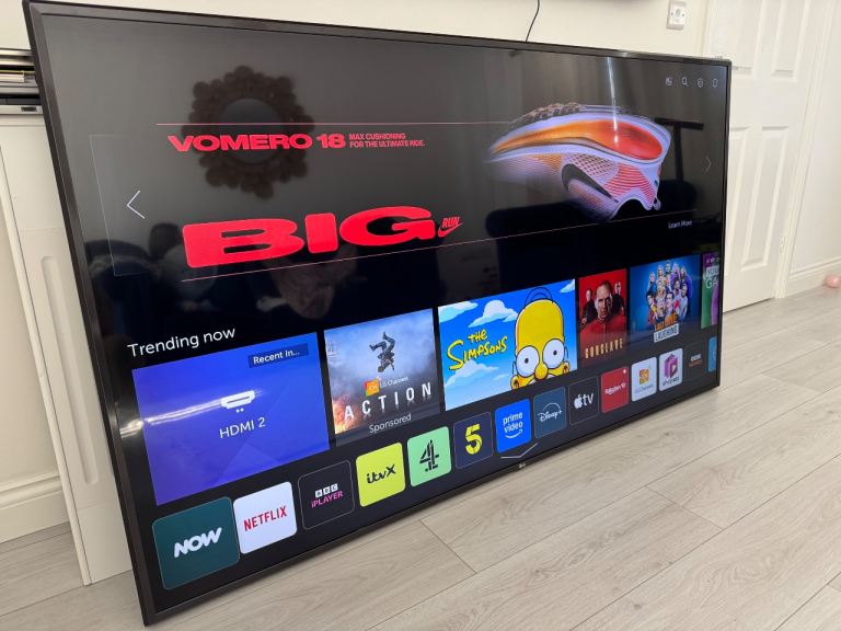Lg 75inch 4k HDR smart, delivery available 