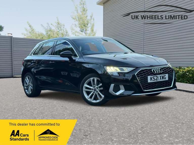 2021 Audi A3 1.0 TFSI 30 Sport Sportback S Tronic Euro 6 (s/s) 5dr HATCHBACK Petrol Automatic