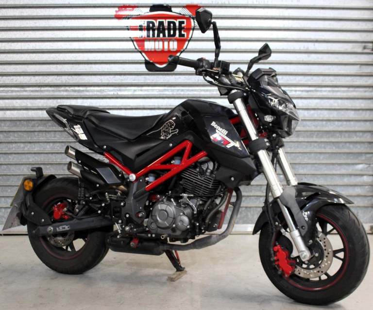 2018 18 Benelli Tornado TNT 125 LEARNER LEGAL TRADE SALE NEW MOT 8576miles BLACK