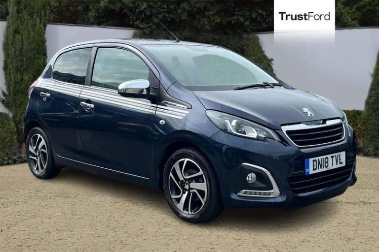 2018 Peugeot 108 1.2 PureTech Collection 5dr HATCHBACK PETROL Manual