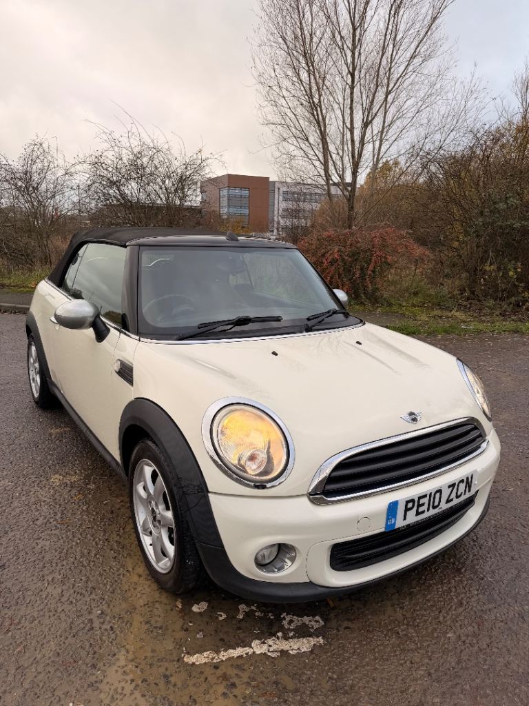 Mini, CONVERTIBLE, Convertible, 2010, Manual, 1598 (cc), 2 doors