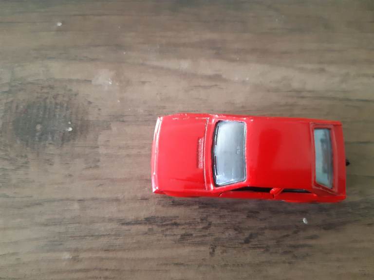 Red Ford Escort XR3i Toy Car - Good Condition