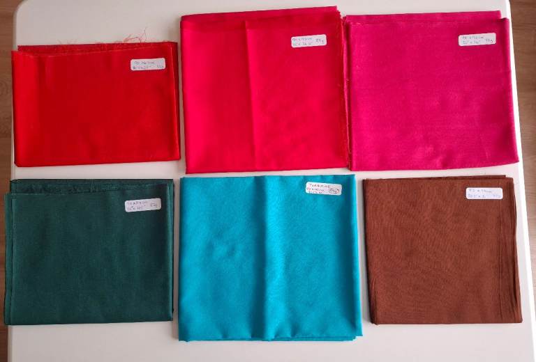 Fabrics Poly Cottons various sizes read details