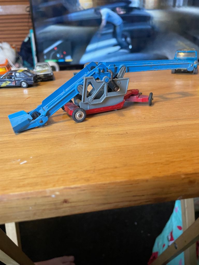 Vintage Corgi Toys Elevator, farm conveyor belt Non working 