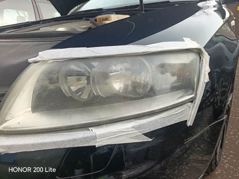 Mobile headlights polish 