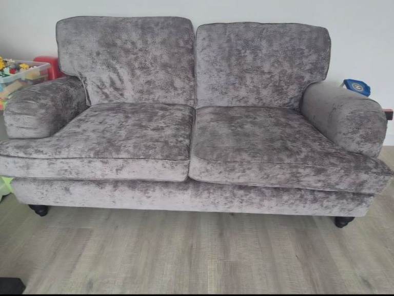 2x NEXT Lilly Sofas - Grey (2 seater and 3 seater)