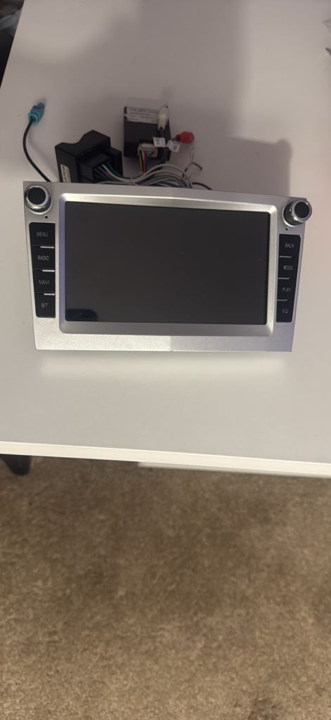 Apple CarPlay screen for Vauxhall corsa D 