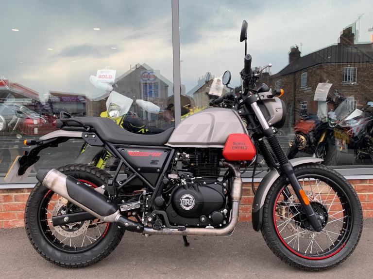 Royal Enfield SCRAM 411 E5 - 2 YEAR WARRANTY - 627 MILES