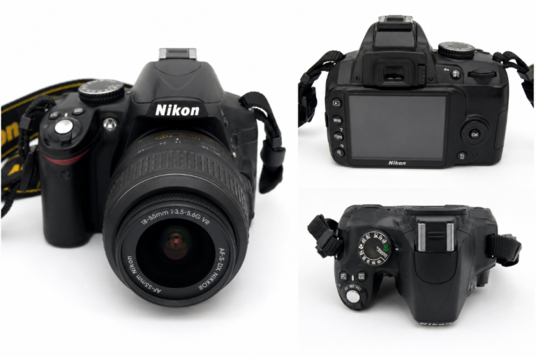Nikon D3000 DSLR Kit 18-55mm VR Lens Near Mint Low 2k Shutter Count Lowepro Bag & Extras
