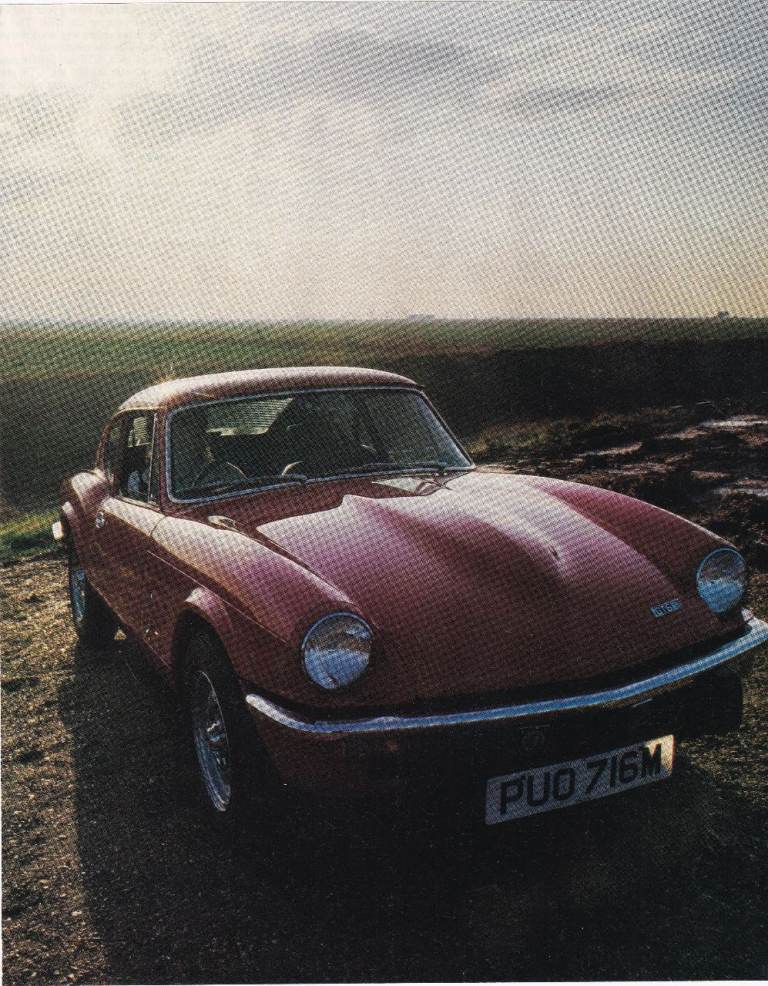 09. A Rare Original Magazine Advertisement of a Triumph GT6
