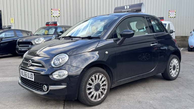 2016 Fiat 500 1.2 Lounge 3dr HATCHBACK PETROL Manual