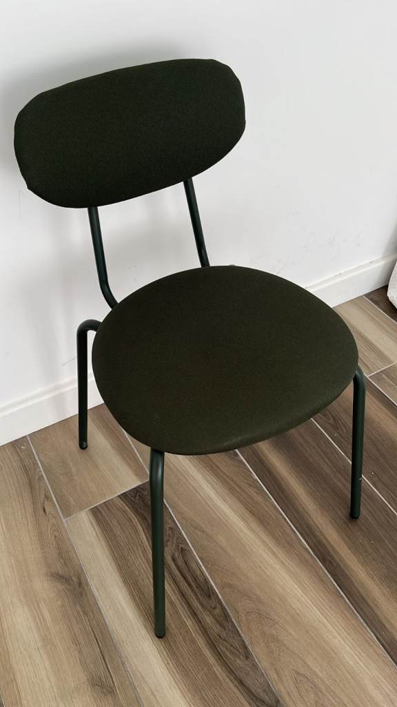 IKEA ÖSTANÖ Upholstered Dining Chair, Dark Green