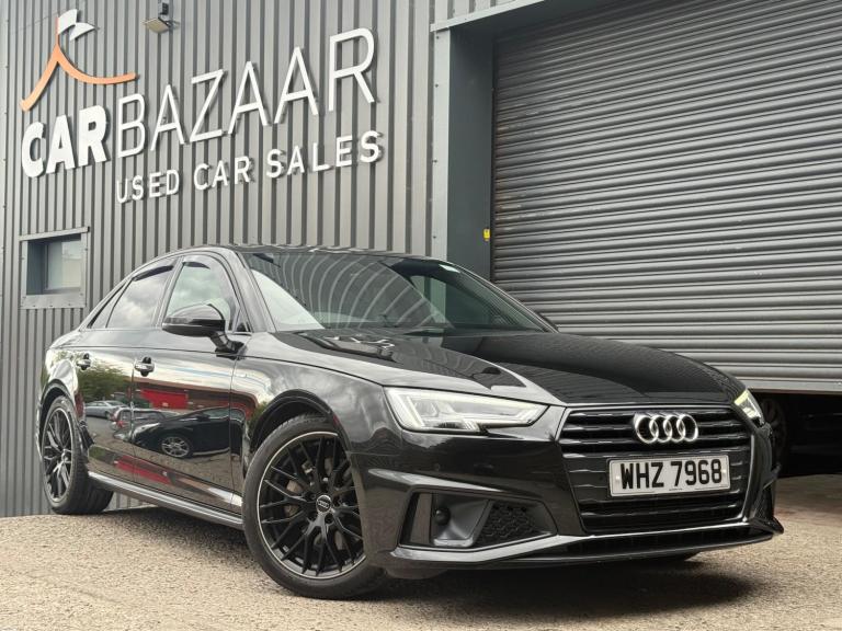 2019 Audi A4 2.0 TDI 40 Black Edition S Tronic Euro 6 (s/s) 4dr SALOON Diesel Automatic