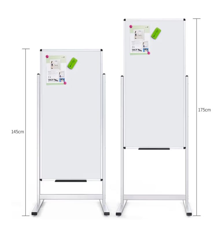 White board magnetic double-sided