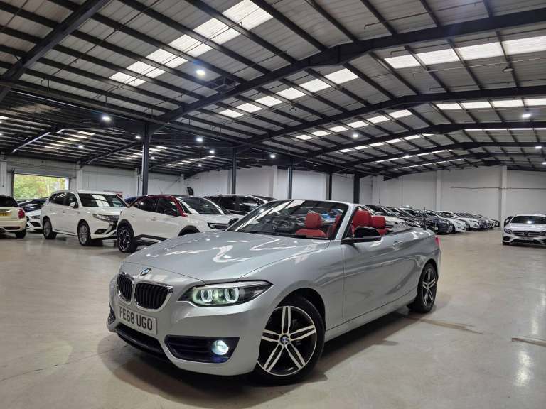 2018 BMW 2 Series 1.5 218i Sport Auto Euro 6 (s/s) 2dr CONVERTIBLE Petrol Automatic