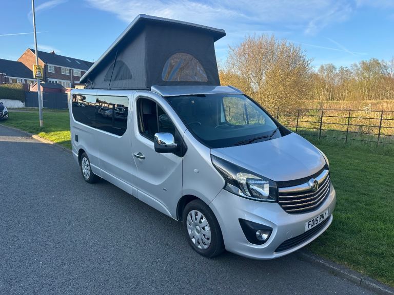 vauxhall vivaro sportive camper van day van pop top full service history