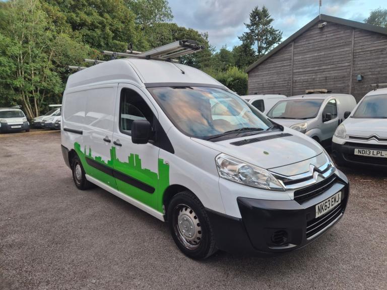 2013 Citroen Dispatch 1200 2.0 HDi 95 H2 Van LWB HI ROOF DIRECT NOTTINGHAM COUNCIL PANEL VAN Dies...