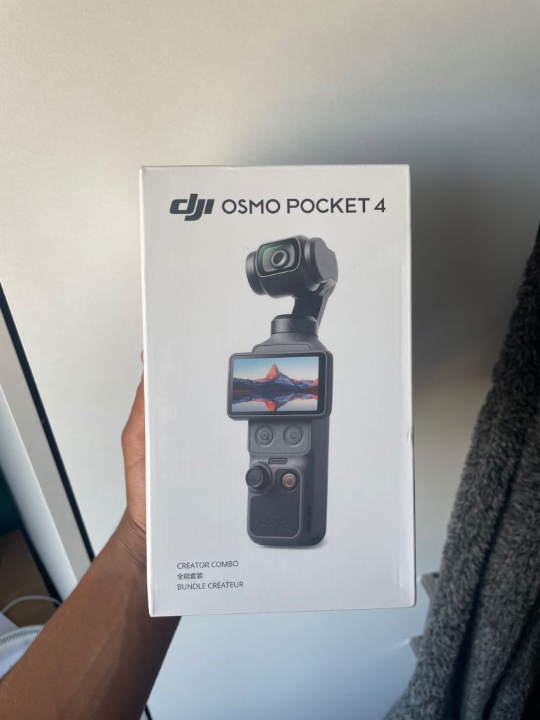**Sealed** DJI Osmo Pocket 4 Creator Combo - Brand New, Sealed