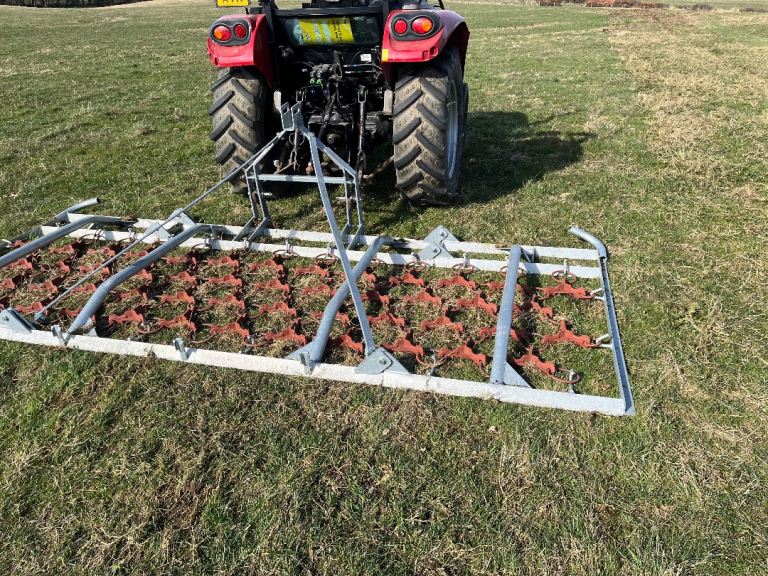 Jar met 16 ft chain harrows No Vat 