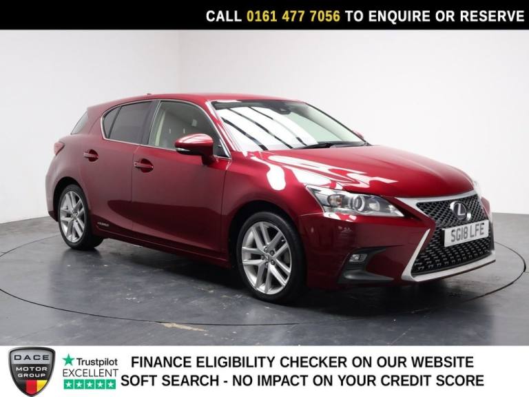 2018 Lexus CT 1.8 200h Luxury Hatchback 5dr Petrol Hybrid CVT Euro 6 (s/s) (136 ps) Hatchback PET...