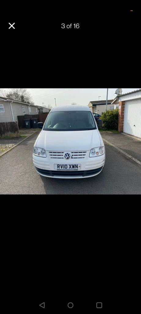 VW Caddy van with 1 year full MOT and timing belt done!