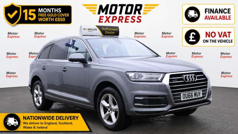 2016 Audi Q7 3.0 TDI 218 Quattro SE 5dr Tip Auto ESTATE Diesel Automatic