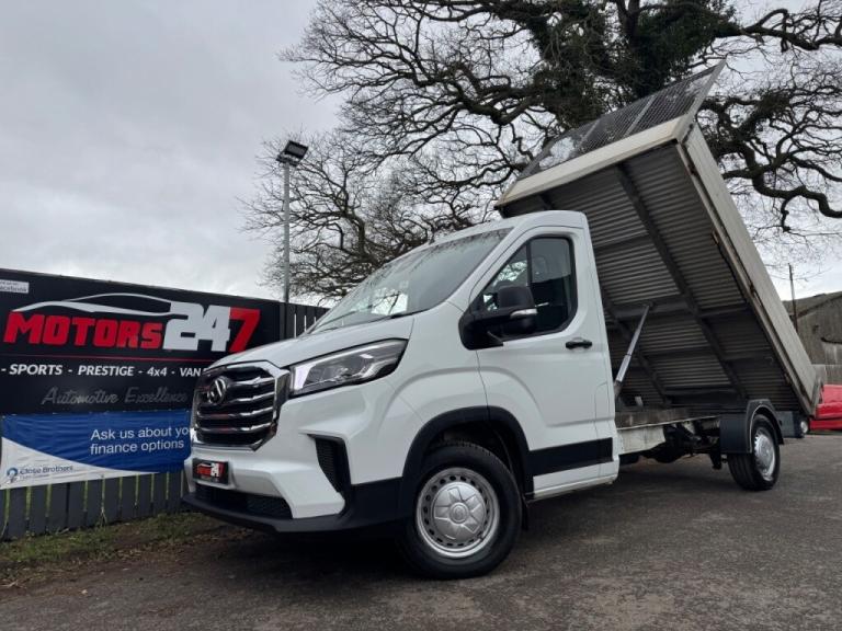  Maxus Deliver 9 MAXUS DELIVER 9 2.0 D20 150 CHASSIS CAB TIPPER+AIR CON!+JUST