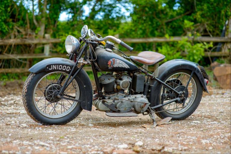 1937 Indian Sport Scout - Coming to Auction 21st June at Wilton House