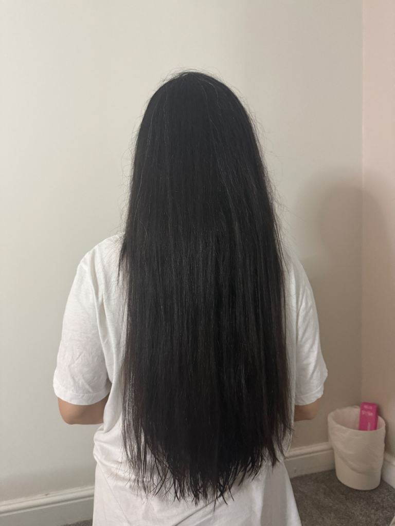 Long Black Natural Hair – Good Condition