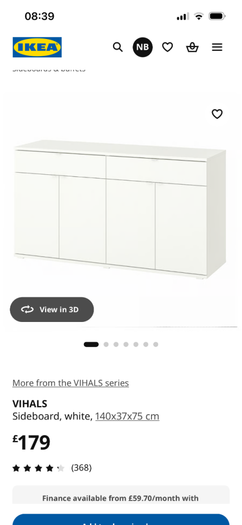 IKEA Vihals Sideboard