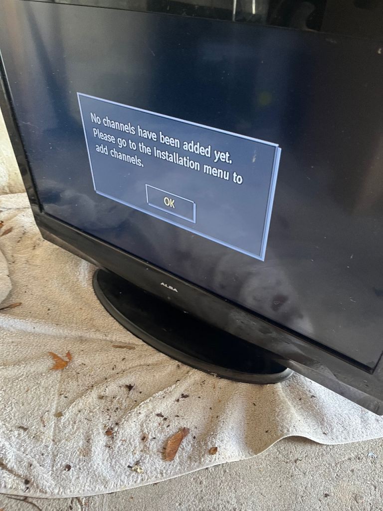 Alba Black TV – Good Condition, Fully Working