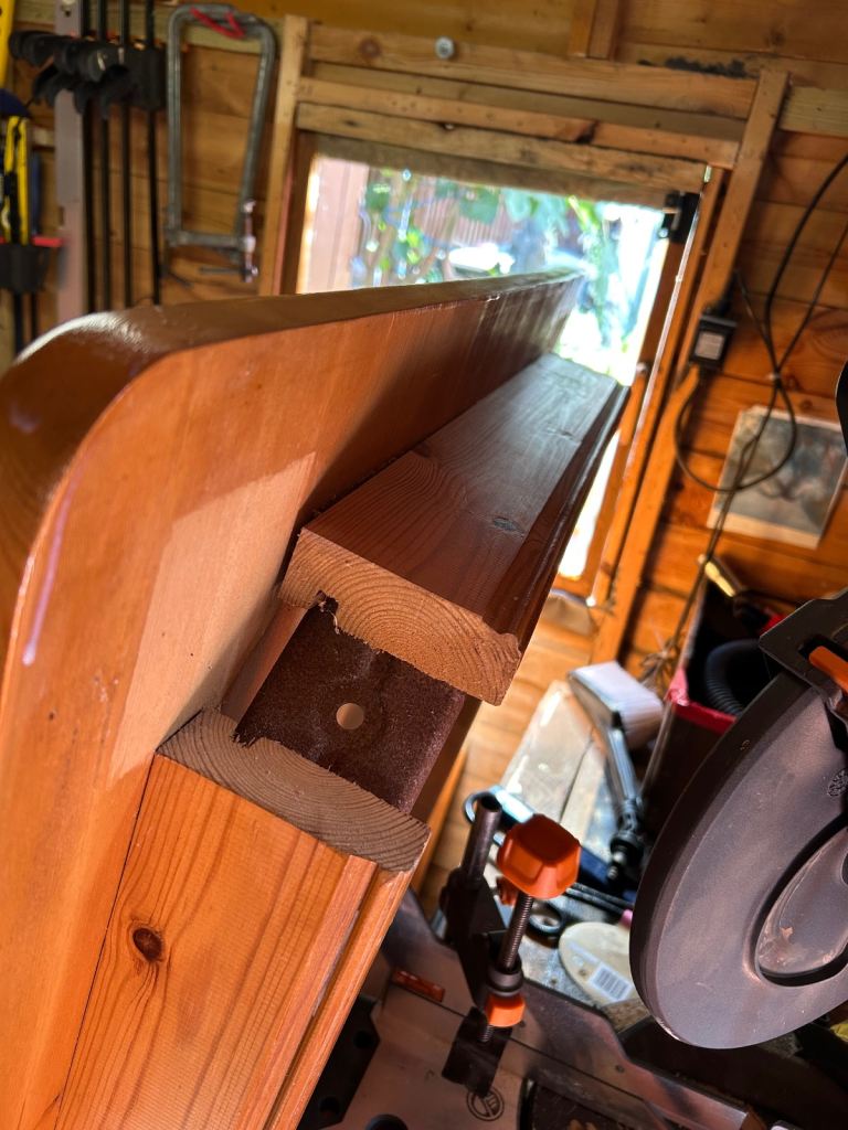 Solid pine dining room table 