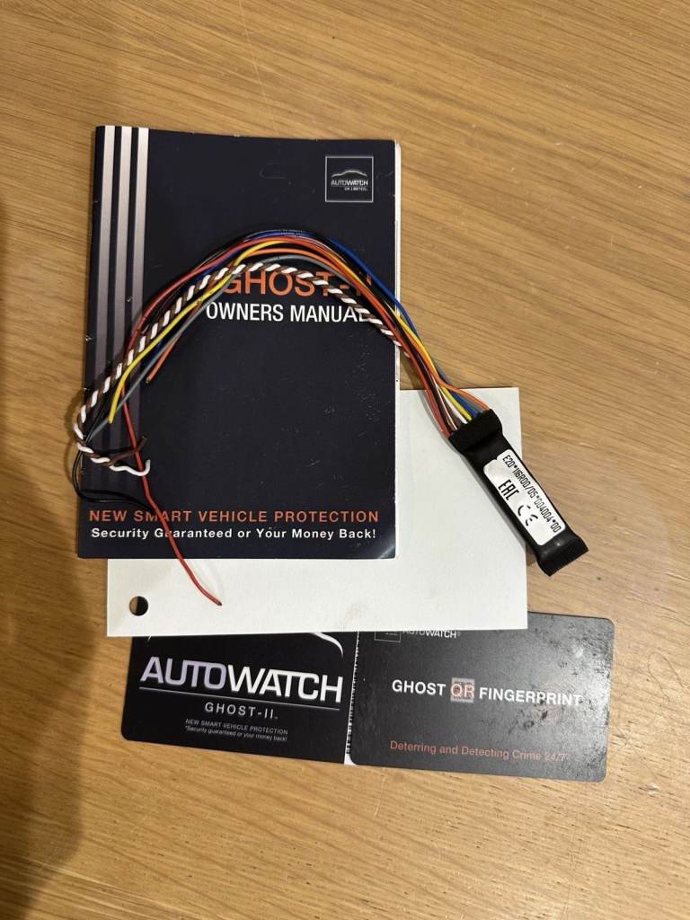 Ghost 2 and live cameras immobiliser Remote App LOCK car