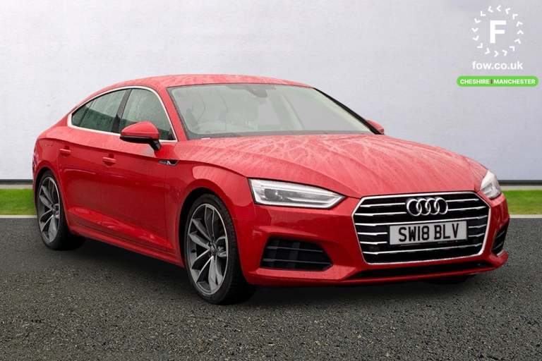 2018 Audi A5 1.4 TFSI SE 5dr S Tronic Hatchback PETROL Automatic