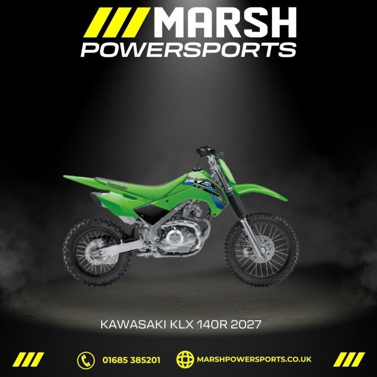 KLX 140 R 2027 Model - Kawasaki Main Dealer - Reserve NOW!