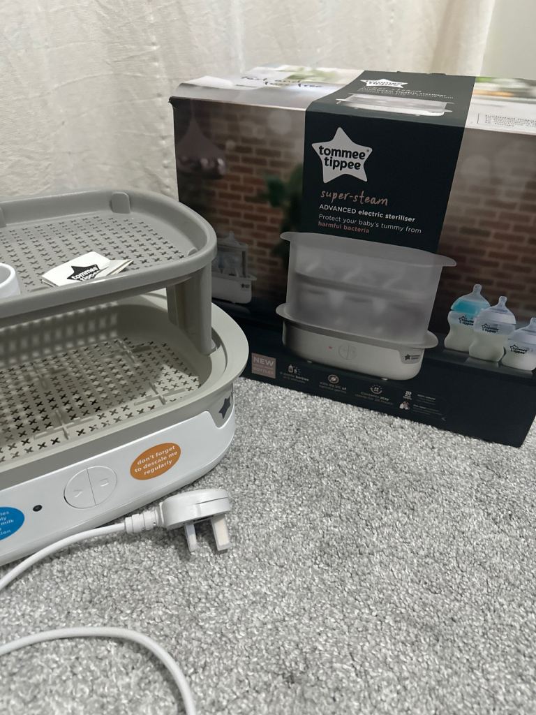 Tomme tippee super steriliser, advanced steamer