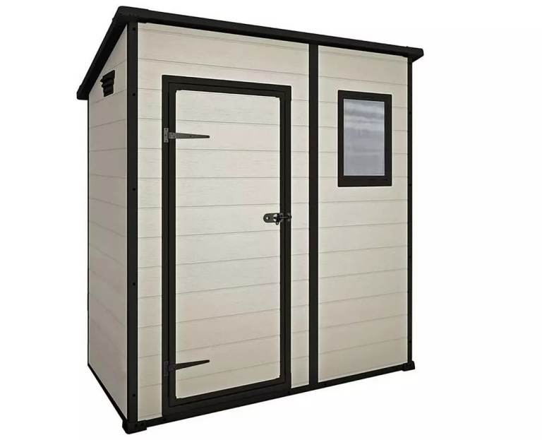 Keter Manor Pent 6x4 Shed Brand New but unboxed never assembled