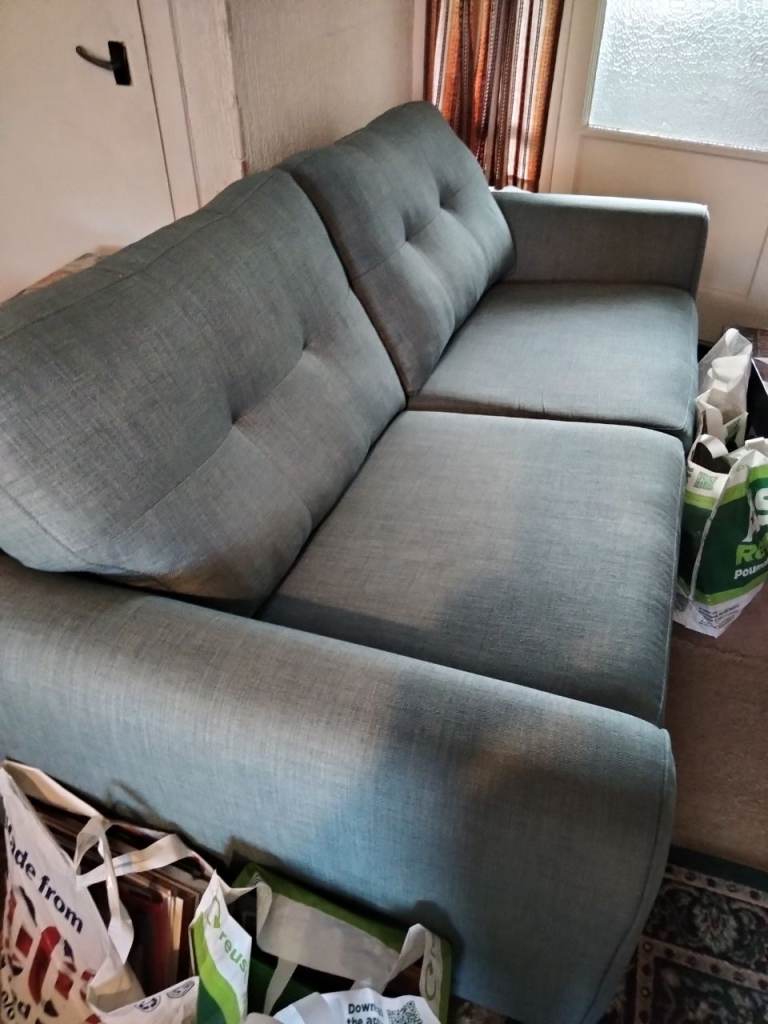 Almost brand new 3 seater sofa.