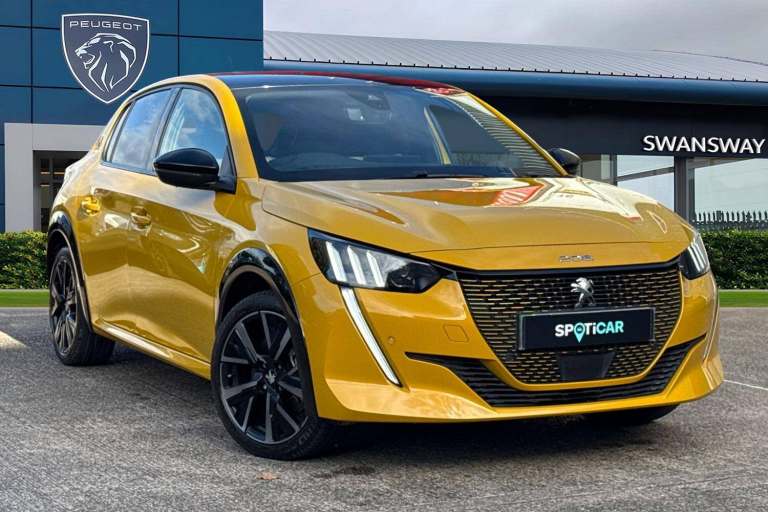 2023 Peugeot E-208 50kWh GT Auto 5dr (7.4kW Charger) Hatchback ELECTRIC Automatic