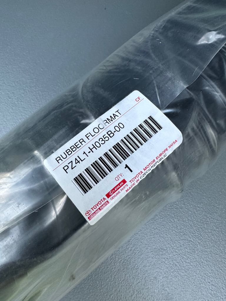 Genuine Toyota Front Driver & Passenger Rubber Car Mat Proace 2016- PZ4L1H035B00