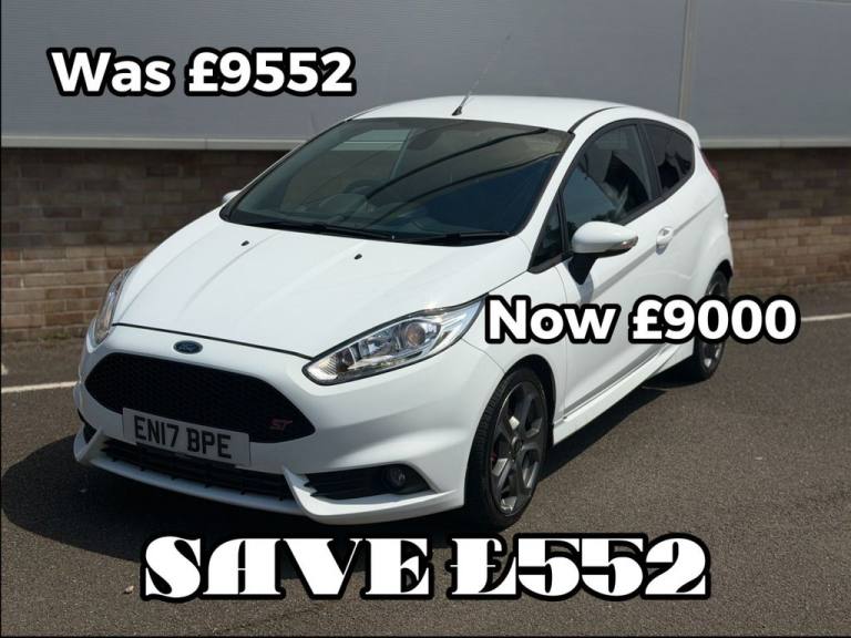 2017 Ford Fiesta 1.6T EcoBoost ST-3 Hatchback 3dr Petrol Manual Euro 6 (182 ps) Hatchback Petrol ...