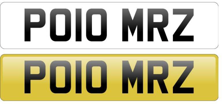 Polo Numberplate for Sale