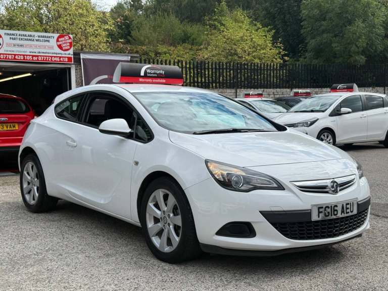 2016 Vauxhall Astra GTC 1.4i Turbo Sport Euro 6 (s/s) 3dr HATCHBACK Petrol Manual
