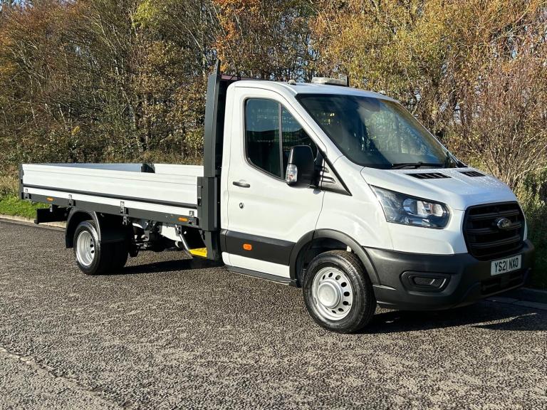 2021 FORD TRANSIT 350 LEADER XLWB L4 DROPSIDE PICK UP 2.0 130bhp EURO 6 ULEZ COM