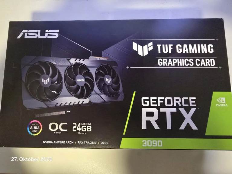 ASUS TUF GAMING GEFORCE RTX 3090 Graphics Card – As Good As New
